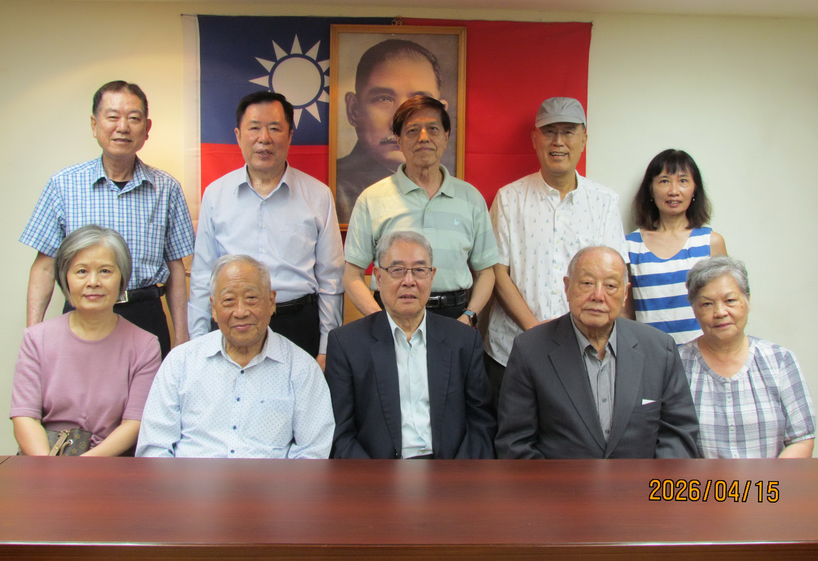 (115.04.15) 本會永遠榮譽理事長馬超俊侄孫馬國威伉儷蒞訪本會